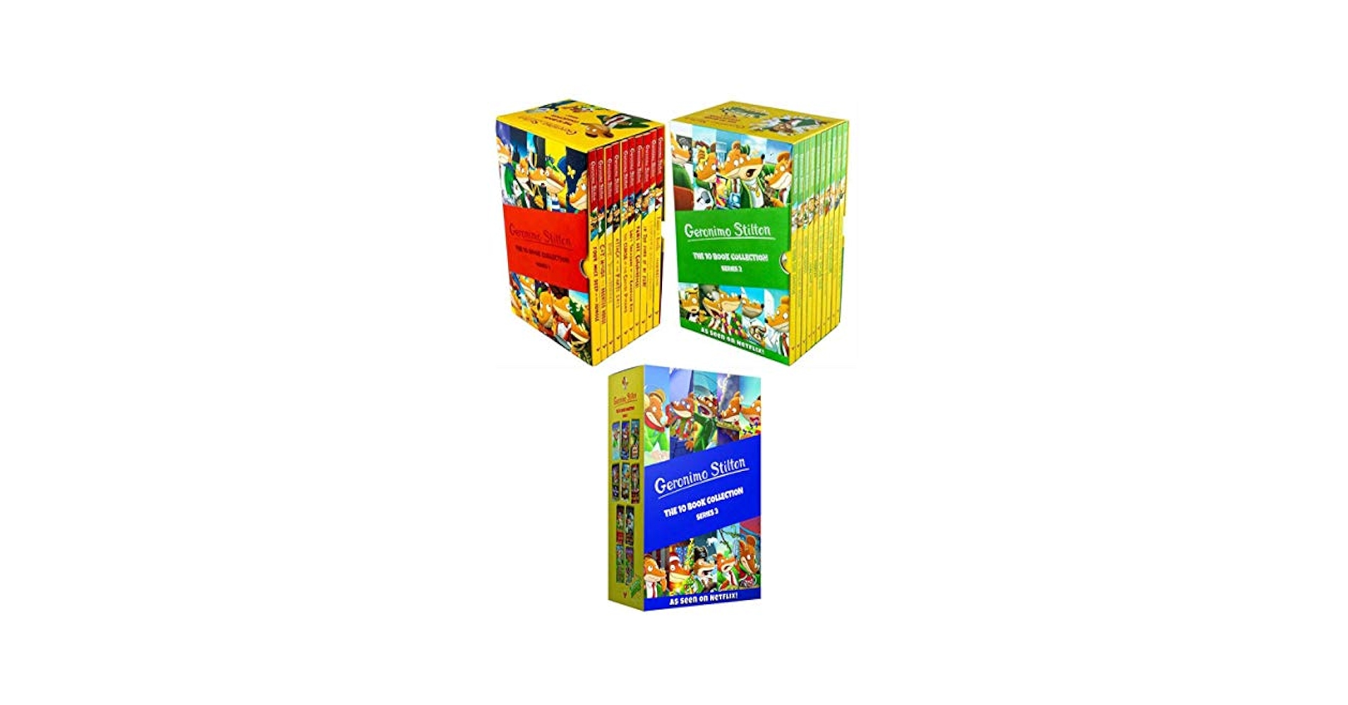 Geronimo Stilton Series 1, Series 2 and Series 3 - 30 Books